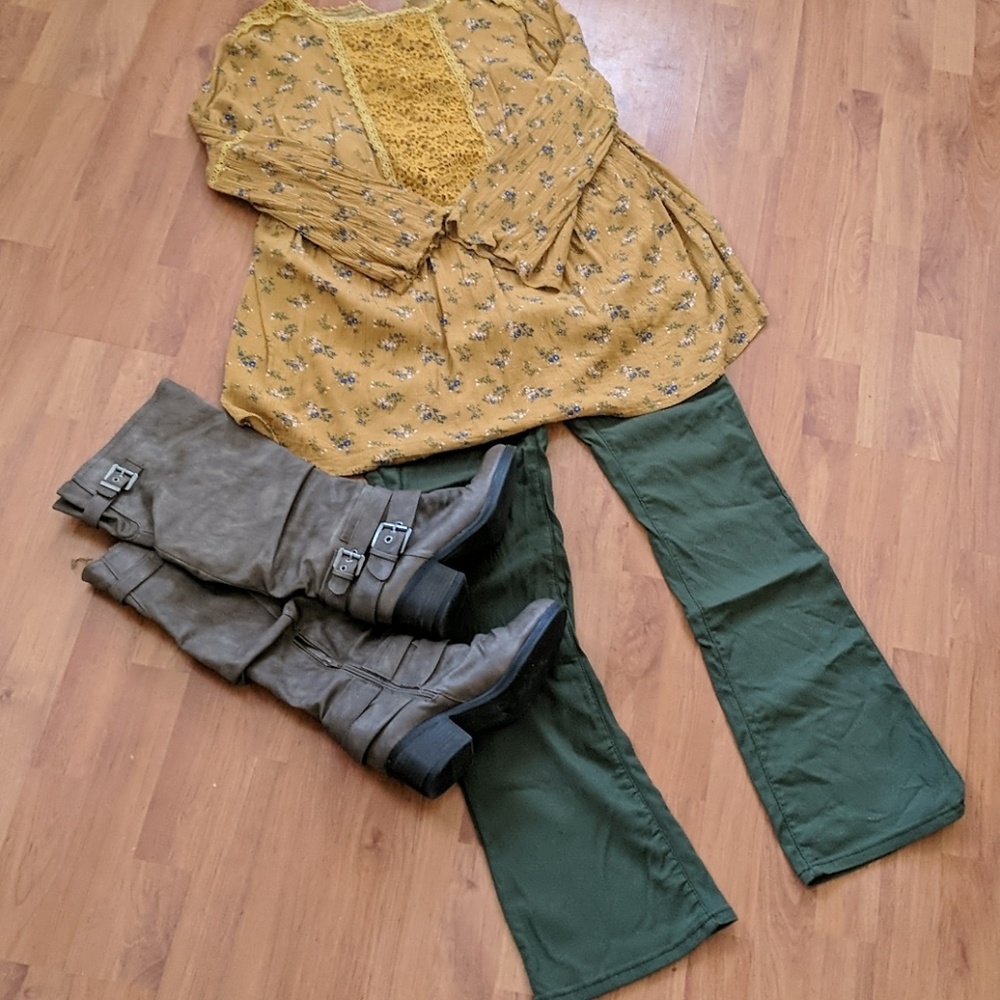 Bootcut Maternity Pants